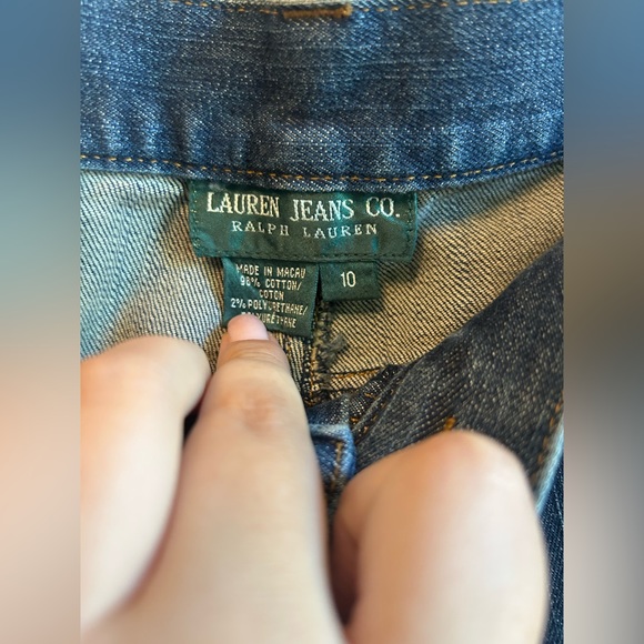 NWT Ralph Lauren (Lauren Jeans Co.) Vintage Stretch Low Rise Jeans - Picture 6 of 12